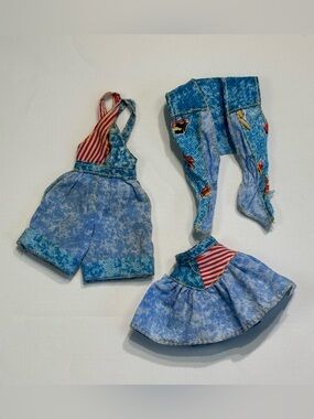 Barbie All American Denim USA Pride Theme Fashion Set 1990